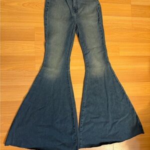 FP Movement by Free People Dark Blue Flare Jeans